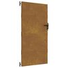 vidaXL Vrtna vrata 85x200 cm Corten jeklo