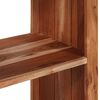 vidaXL Knjižna polica Rjava 80 x 30 x 75 cm Trden akacijev les