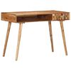 vidaXL Pisalna miza 110x50x76 cm trden akacijev les