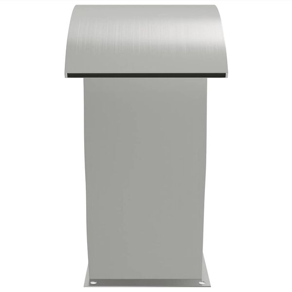 vidaXL Slap za bazen z LED lučkami 22x60x70 cm nerjaveče jeklo 304