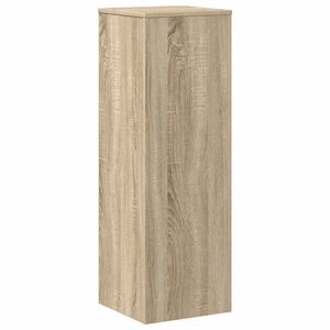 vidaXL Stojalo za rastline sonoma hrast 33x33x100 cm inženirski les