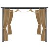 vidaXL Paviljon 4x3 m taupe