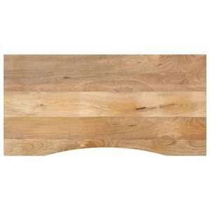 vidaXL Mizna plo&scaron;ča ukrivljena 110x50x2,5 cm trden mangov les
