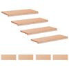 vidaXL Stopnice 8 kos 70 x 25 x 2 cm Naravna Trda bukovina