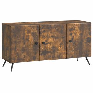 vidaXL TV omarica Dimljen hrast 99 x 34,5 x 50 cm Inženirski les
