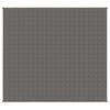vidaXL Obtežena odeja siva 200x220 cm 13 kg blago