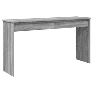 vidaXL Stojalo za klaviature Siva Sonoma 120 x 32 x 64 cm
