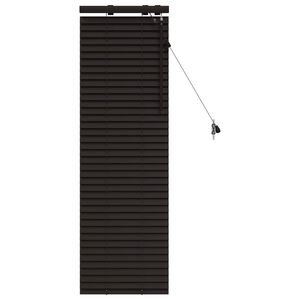 vidaXL Venecijanska žaluzija Temno rjava 40 x 130 cm 35 mm