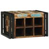 vidaXL Stojalo za vino 2 kos 46 x 35 x 27,5 cm Trdna obnovljena les