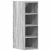 vidaXL Viseča omarica &ldquo;Riga&rdquo; Grey Sonoma 20x29,5x60 cm