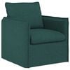 vidaXL Kavč Temno zelena 75 x 82 x 85 cm blago