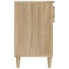 vidaXL Omarica za čevlje sonoma hrast 102x36x60 cm inženirski les