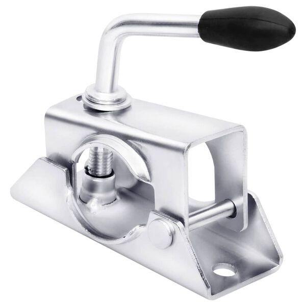 vidaXL Objemka za podporno kolo 2 kosa 13,5x6,5x14 cm pocinkano jeklo