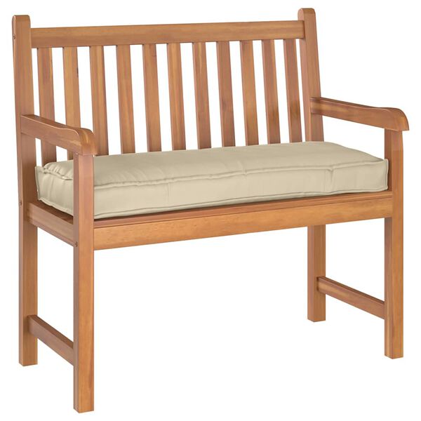 vidaXL Blazina Bež 100 x 40 x 8 cm Oxford tkanina