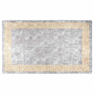 vidaXL Pralna preproga 120x180 cm siva