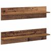 vidaXL Stenska polica 2 pcs Star les 80 x 11,5 x 18 cm Konstruiran les