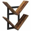 vidaXL PrFloating Shelf Star les 43 x 15 x 47 cm Inženirski les