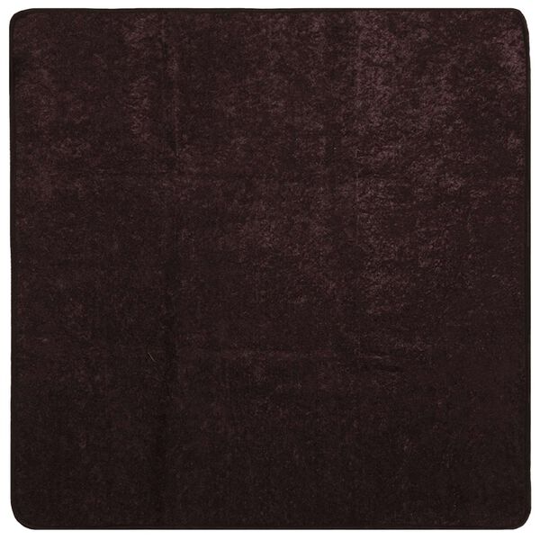 vidaXL Preproga runner MARSA Antracit 100 x 100 cm Poliester in PVC