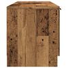 vidaXL TV omarica Old Wood 140x35x40 cm Inženirski les