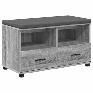 vidaXL Haldna klop Siva Sonoma 80 x 38 x 46 cm