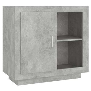 vidaXL Komoda betonsko siva 80x40x75 cm