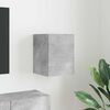 vidaXL TV stenska omara Beton 30 x 31 x 40 cm Konstruiran les