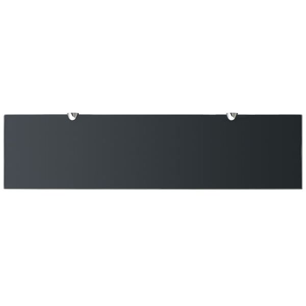 vidaXL Police 2 kosa steklo 80x20 cm 8 mm