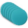 vidaXL Prevleka za blazino 6 pcs HEERLEN Turkizna &Oslash; 30 cm Poliester