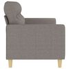 vidaXL Trosed taupe 180 cm blago
