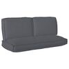 vidaXL Set blazin Oxford tkanina Antracit 120 x 50 x 52 cm