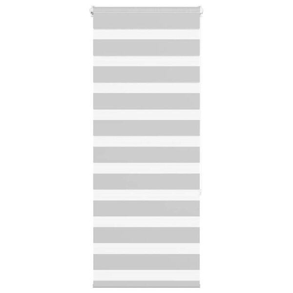 vidaXL Zebra senčilo svetlo sivo 65x150 cm tkanina &scaron;irina 60,9 cm