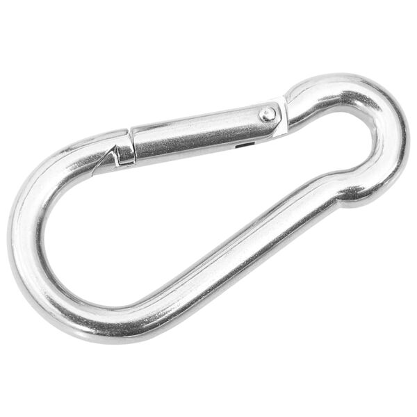 vidaXL 8-delni komplet pripomočkov za senčno jadro nerjaveče jeklo