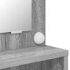 vidaXL Toaletne mize za spalnice Siva Sonoma 80 x 39,6 x 135 cm
