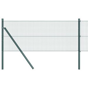 vidaXL Steber ograje. Zelena