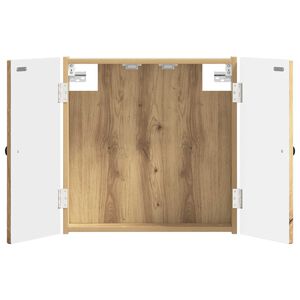 vidaXL Omara za tarče EDE Artisan hrast 52,5 x 10,5 x 53,5 cm