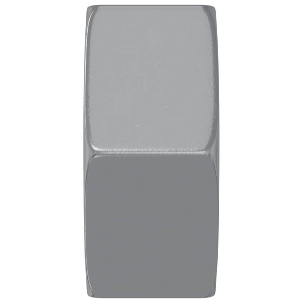 vidaXL &Scaron;esterokotna matica 9000 pcs srebrna Kovina