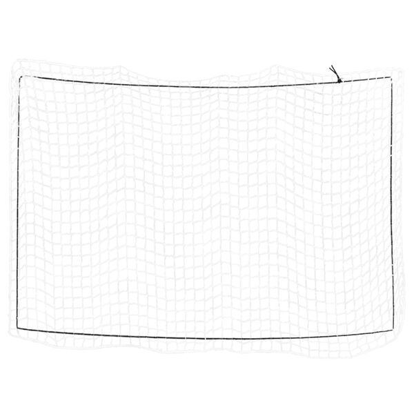 vidaXL Mreža za prikolico z elastično vrvjo bela 3,5x2,5 m PP