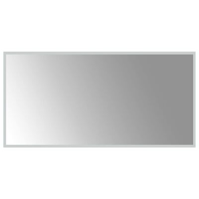 vidaXL LED kopalniško ogledalo 50x100 cm