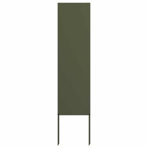 vidaXL Zaslon za zasebnost v vrtu Ureznine Olivno zelena 32 x 140 cm