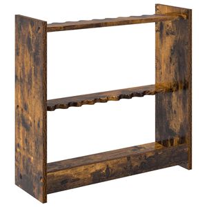 vidaXL Držalo za biljardne palice Inženirski les 60 x 20 x 57 cm