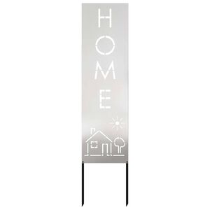 vidaXL Zaslon za zasebnost v vrtu srebrna 32 x 140 cm Nerjaveče jeklo