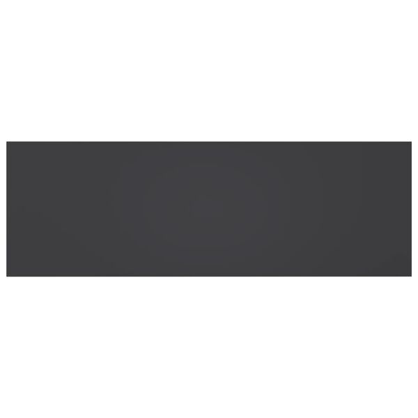 vidaXL Dodatne police za omaro 4 kosi sive 60x20x1,5 cm iverna plo&scaron;ča