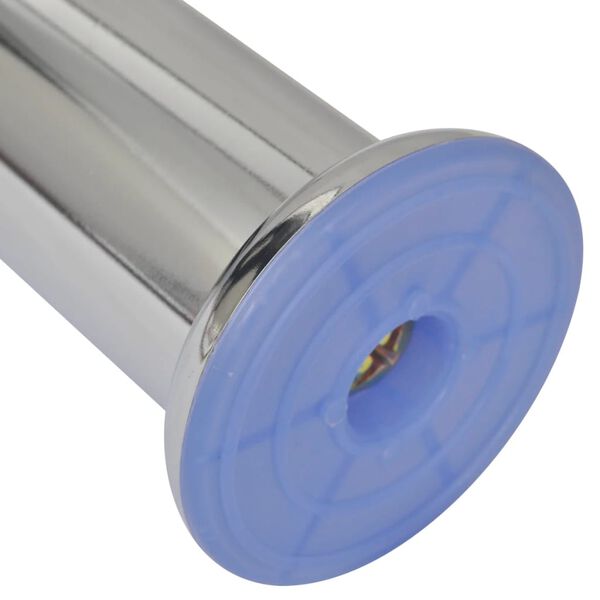 vidaXL Noge za kavč 8 kosov okrogle krom 120 mm