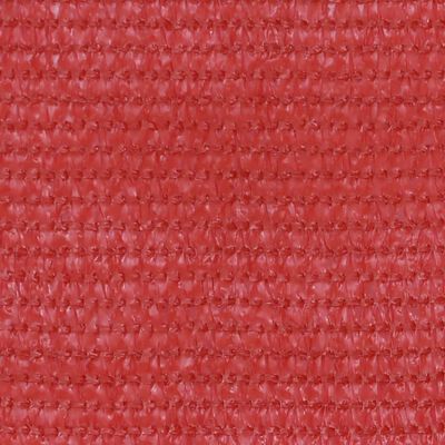 vidaXL Balkonsko platno rdeče 120x300 cm HDPE