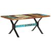 vidaXL Jedilna miza 180x90x76 cm trden predelan les
