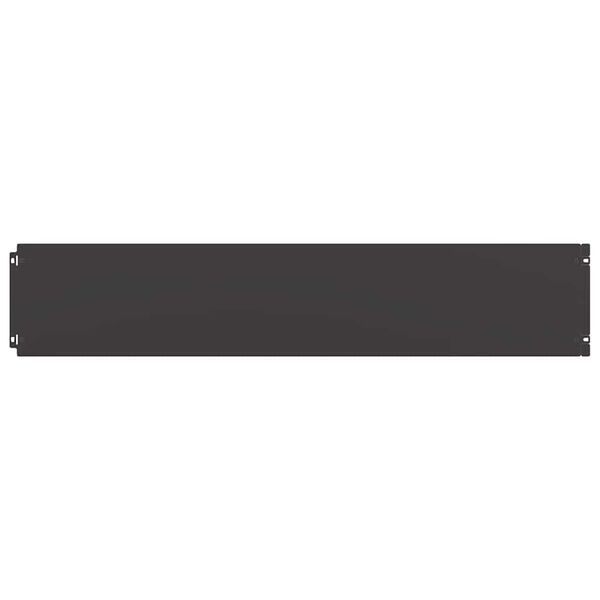 vidaXL Robniki za trato 30 kosov Črna 20x103 cm Hladno valjano jeklo