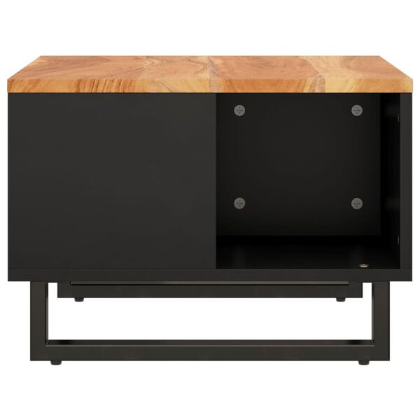 vidaXL Klubska mizica 60x50x35 cm trden akacijev les