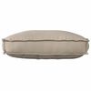 vidaXL Blazina Taupe 70 x 40 x 12 cm Oxford tkanina