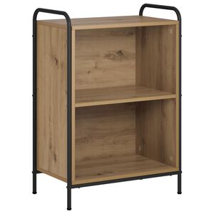 vidaXL Knjigovni omar 55,5 x 33 x 174 cm Inženirski les Artisan hrast