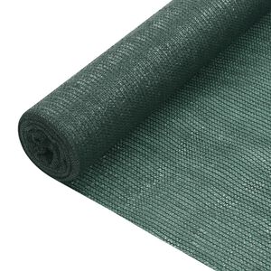 vidaXL Za&scaron;čitna mreža zelena 1x25 m HDPE 75 g/m&sup2;